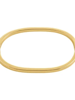 Alaia Bangle Gold-Plated