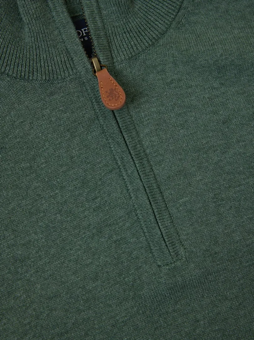 Brage zip genser