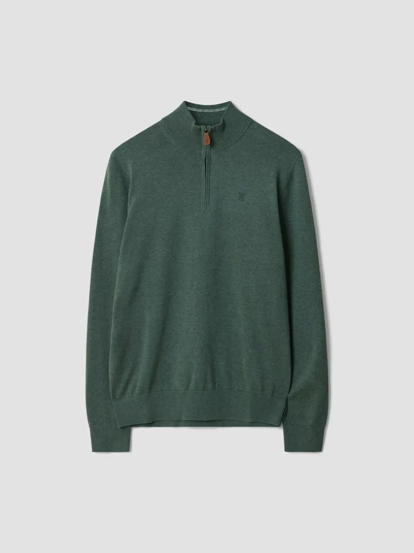 Brage zip genser