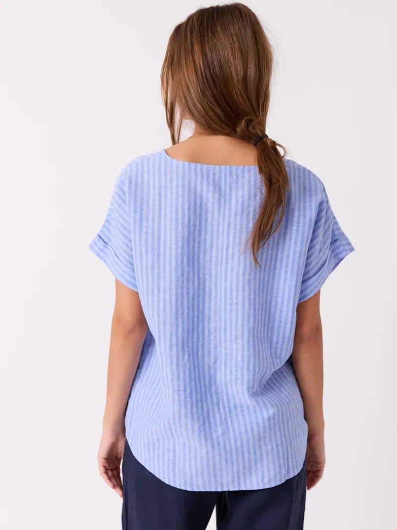 Charleen stripet topp