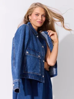 Delta denimkjole