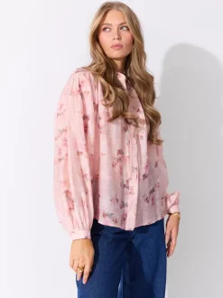 Elessar blomster bluse