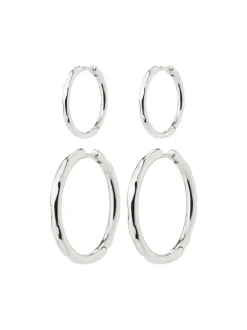 EVE HOOP EARRINGS 2-IN-1 SET S