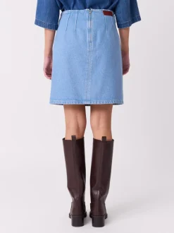 Fia denimskjørt