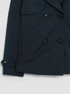 Mila kort trenchcoat