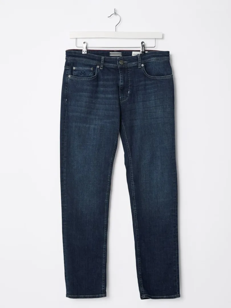 New Pierre Deep Blue Stretch Jeans