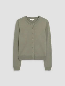 Olea cardigan i merinoblanding
