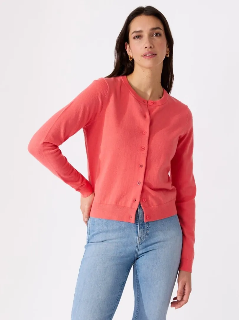 Olea cardigan i merinoblanding