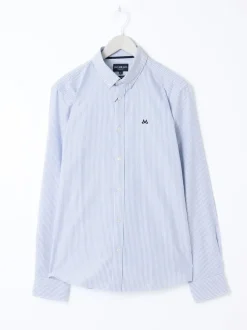 Oxford stripet skjorte
