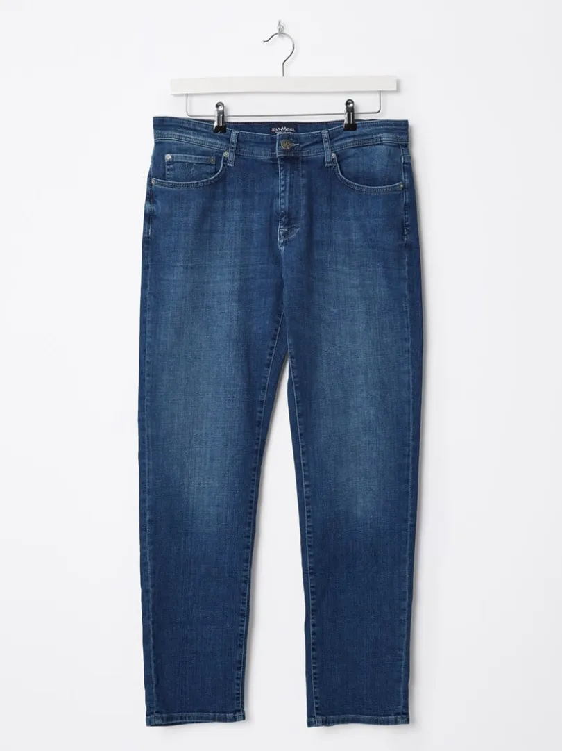 Pierre blue stretch