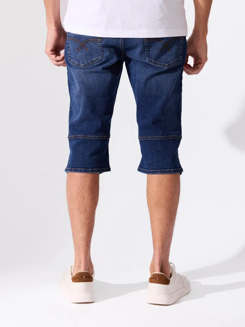 Reed denim shorts