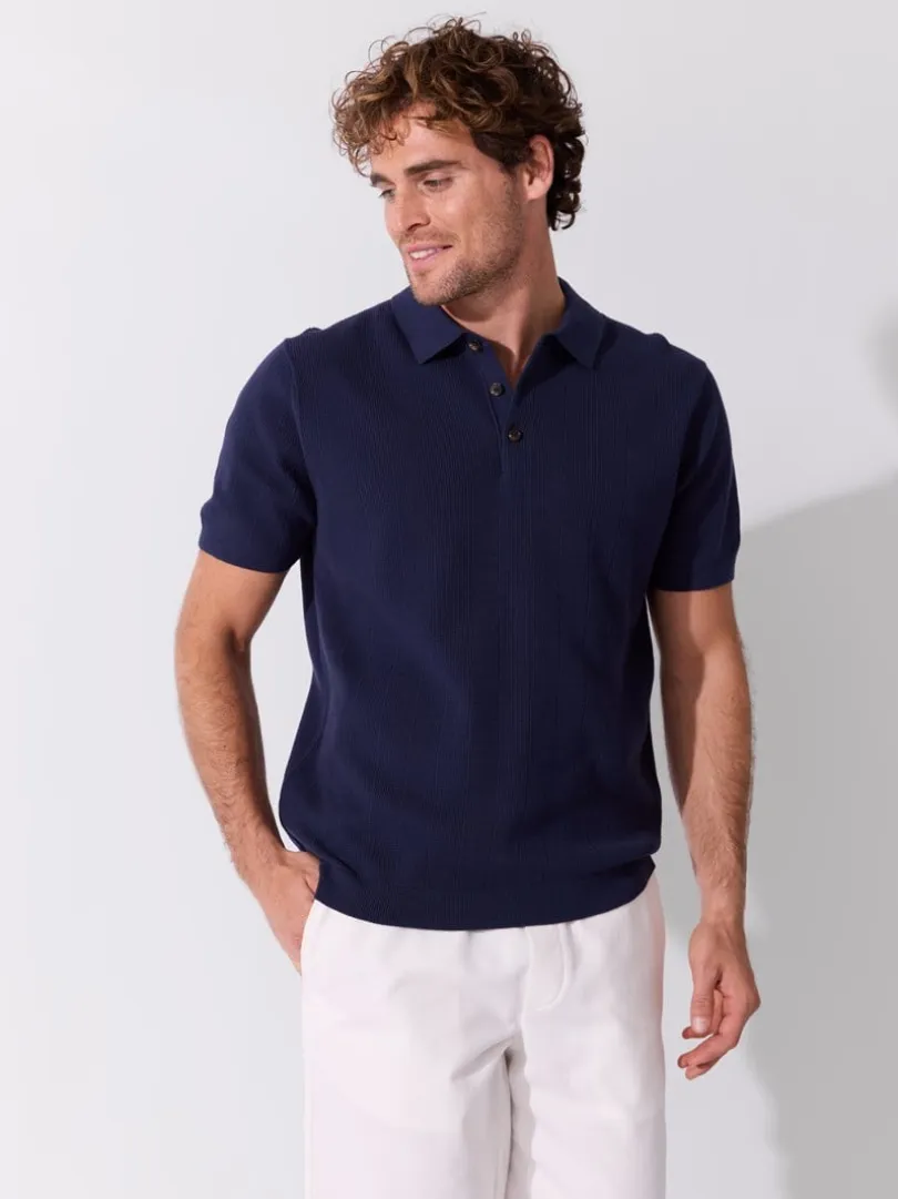 Rino strikket polo