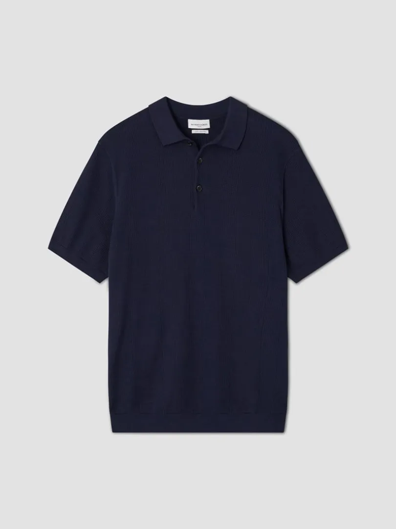 Rino strikket polo
