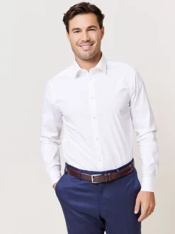 Slim stretch skjorte