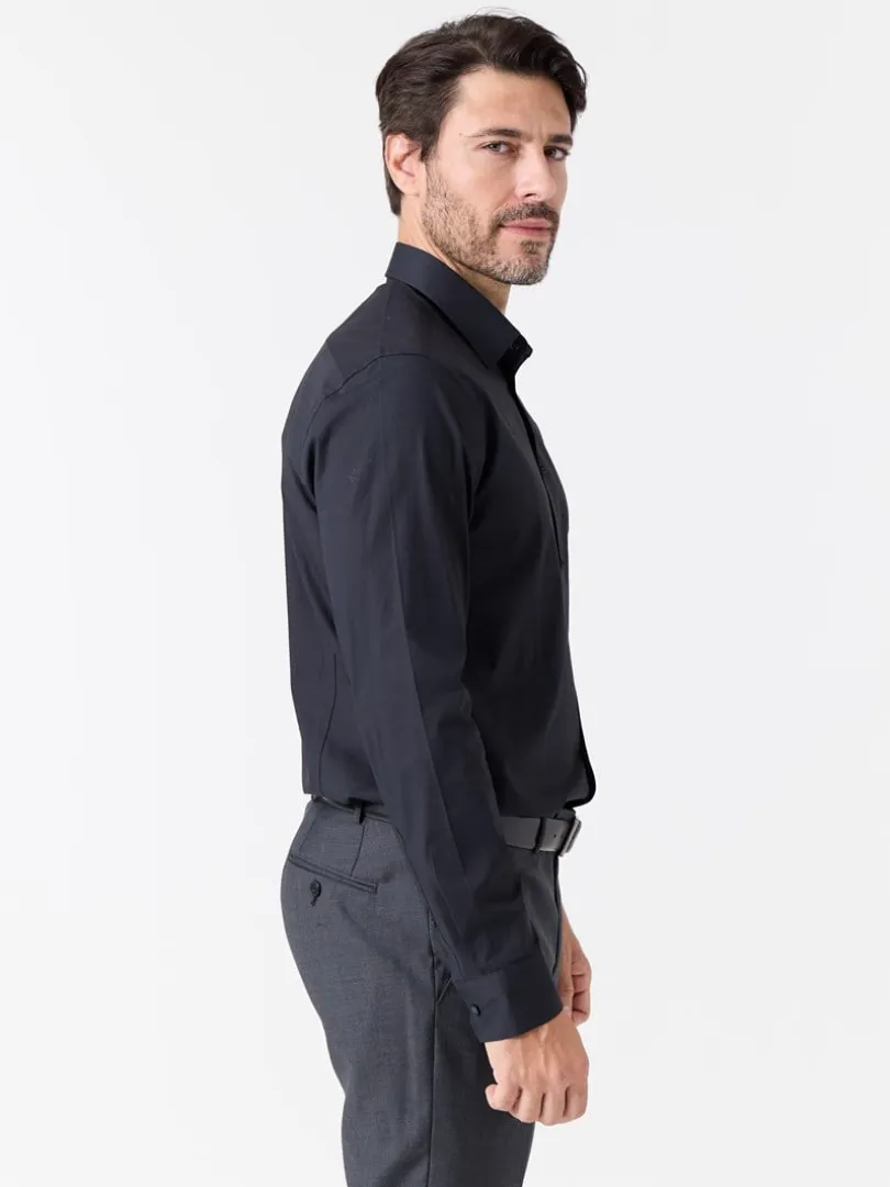 Slim stretch skjorte