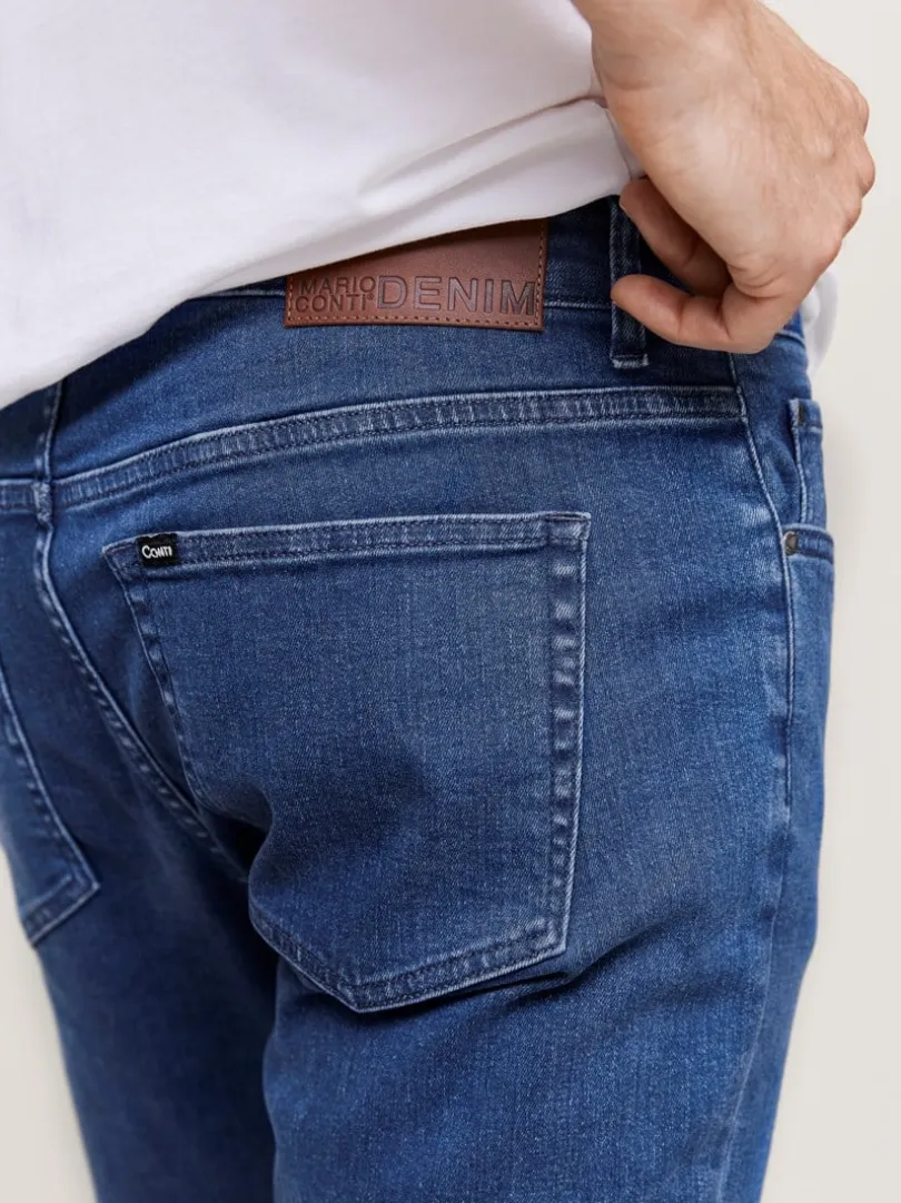 Steve blue stretch jeans